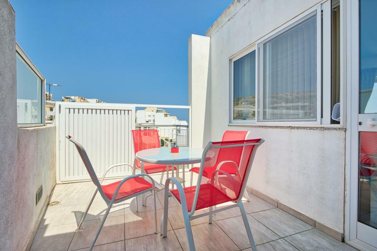 Hv12 - Sea Front Penthouse Apartment St. Paul's Bay Exterior photo