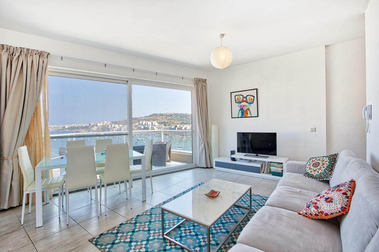 Hv12 - Sea Front Penthouse Apartment St. Paul's Bay Exterior photo